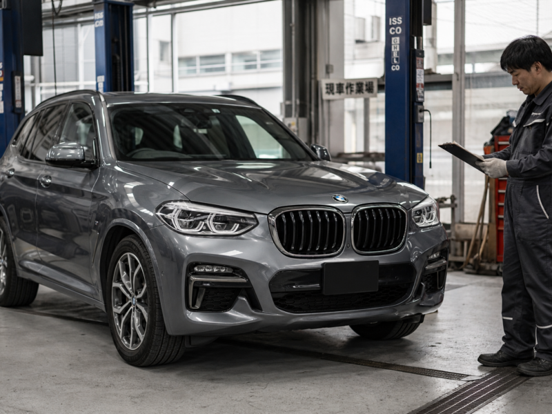 BMW X3 クーラント漏れ メイン 施工事例 ハードワーカーズ 仙台店