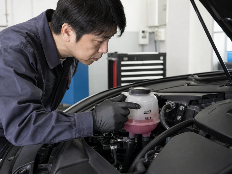 ジャガー XF 冷却水漏れ 症状2 施工事例 ハードワーカーズ 仙台店