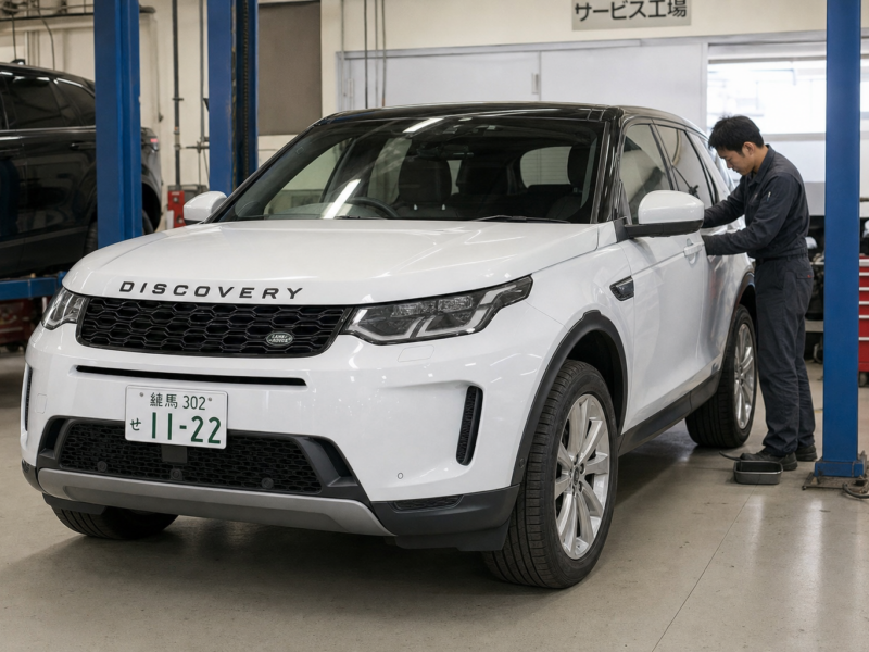 ランドローバー Discovery エアサス異音 メイン 施工事例 ハードワーカーズ 仙台店
