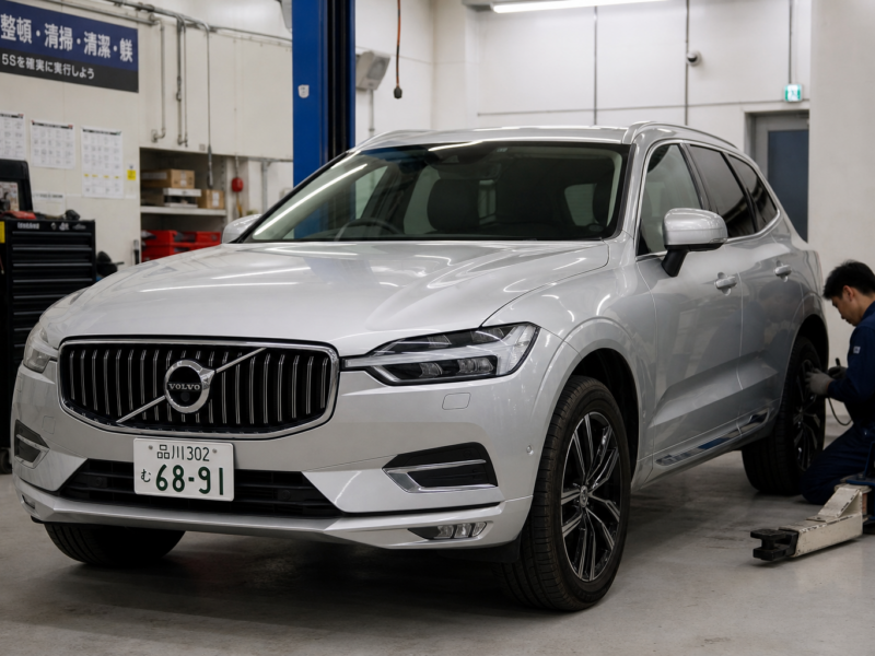 ボルボ XC60 オイル消費 メイン 施工事例 ハードワーカーズ 仙台店