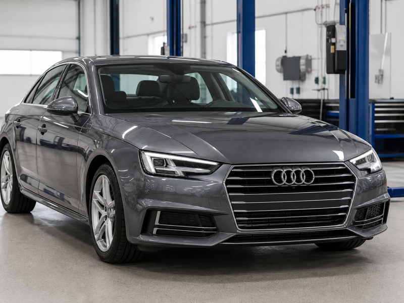 アウディ A4 2.0 TFSI 車検 メイン 施工事例 ハードワーカーズ 仙台店