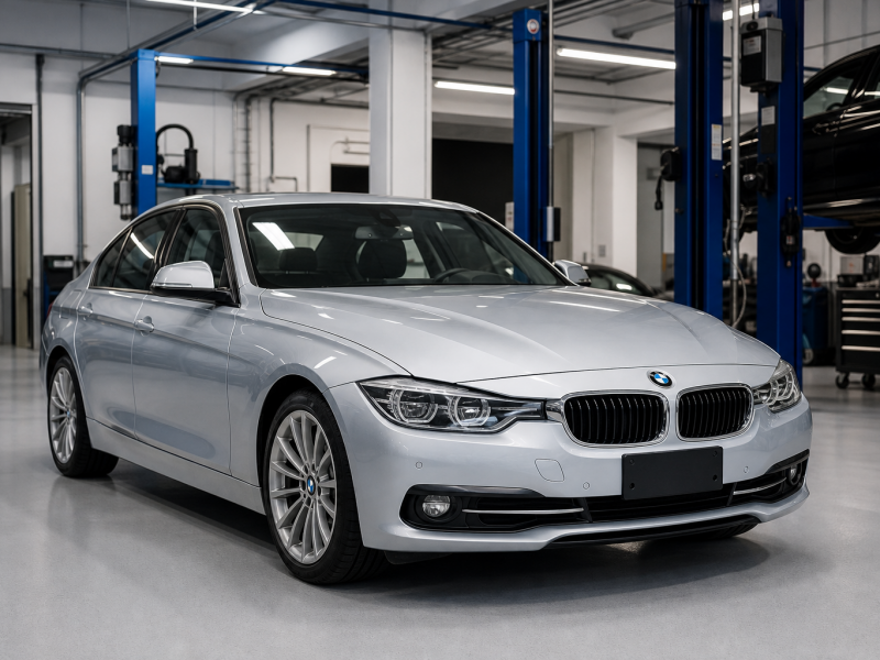 BMW 320i 車検 メイン 施工事例 ハードワーカーズ 仙台店
